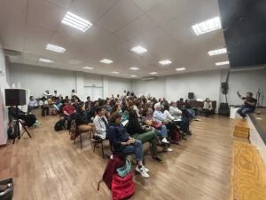 Escola Sá Pereira na reportagem sobre formação docente